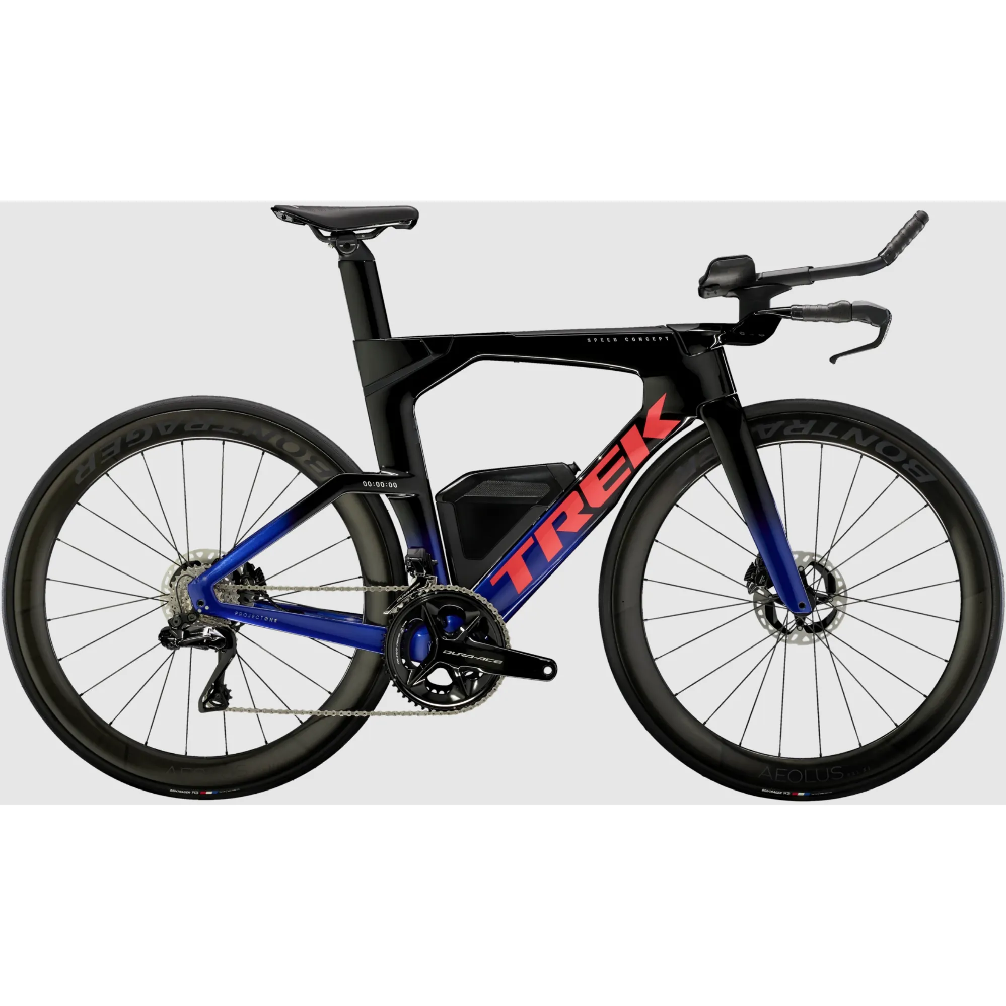 Trek Speed Concept SLR 9 Triathlon Bike in Hex Blue Trek Black